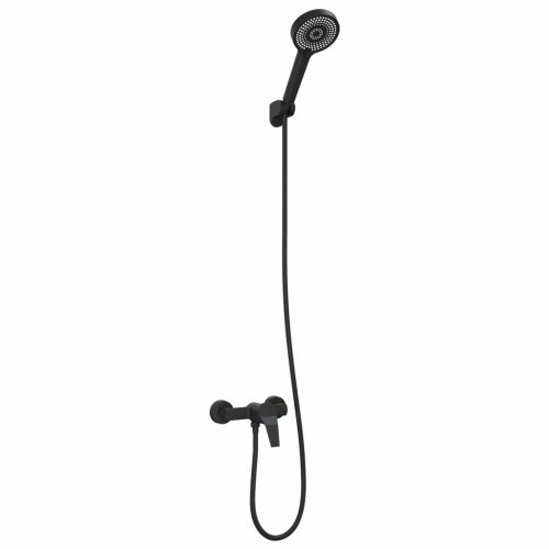  Zuhanyfej Készlet Fekete G 1 / 2 hüvelyk Bronz