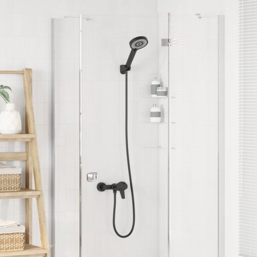  Zuhanyfej Készlet Fekete G 1 / 2 hüvelyk Bronz