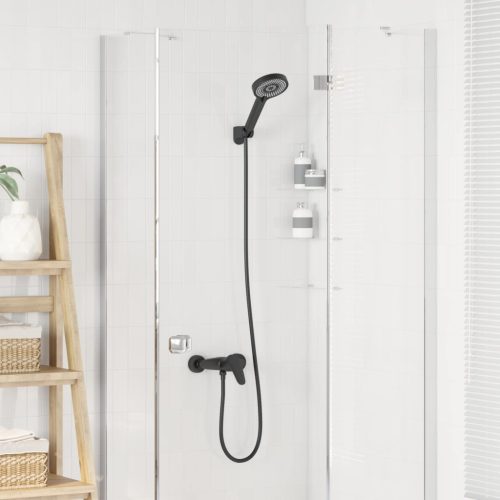  Zuhanyfej Készlet Fekete G 1 / 2 hüvelyk