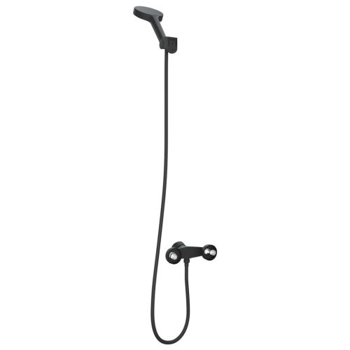  Zuhanyfej Készlet Fekete G 1 / 2 hüvelyk