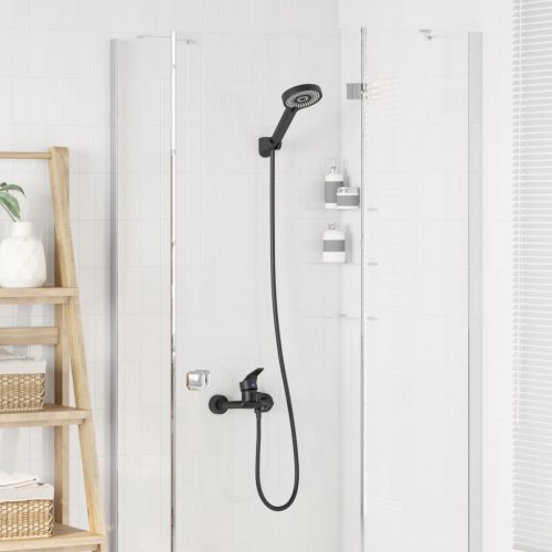  Zuhanyfej Készlet Fekete G 1 / 2 hüvelyk