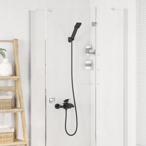  Zuhanyfej Készlet Fekete G 1 / 2 hüvelyk