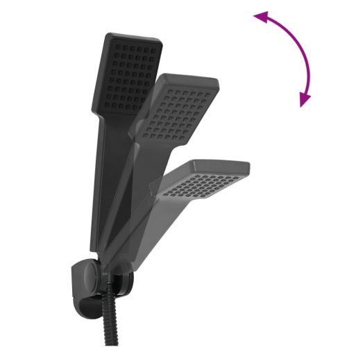  Zuhanyfej Készlet Fekete G 1 / 2 hüvelyk