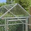  Csirkeketrec Ezüst 170 x 100 x 177 cm Horganyzott acél