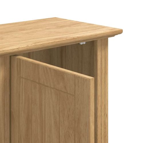  Fürdőszobai faliszekrény BODO Méz barna 44 x 30 x 60 cm Faanyag