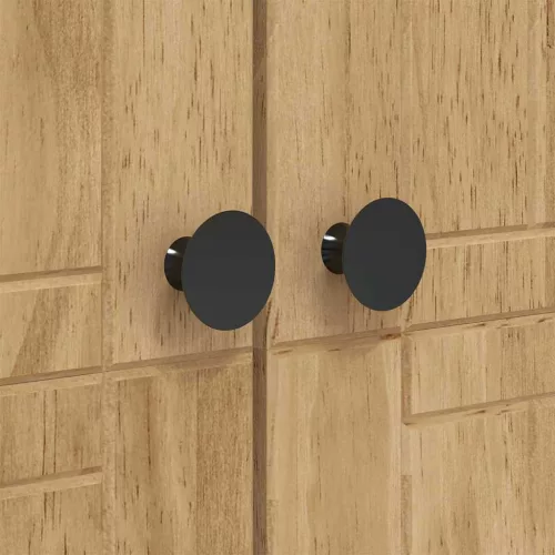  Ruhásszekrény BODO Méz barna 146 x 53,5 x 173 cm Faanyag