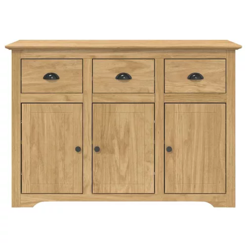  Széf fiókkal BODO Méz barna 115,5 x 44 x 80 cm Faanyag