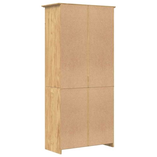  Könyvszekrény BODO Méz barna 82 x 40 x 173 cm Faanyag