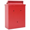  Fali Postafiók tárolóval Piros 29 x 13 x 41 cm Öntött alumínium