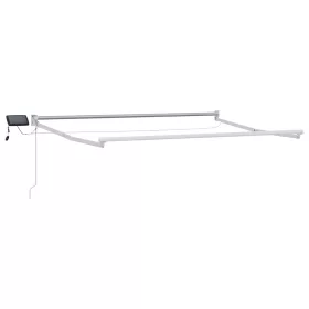  Elektromos kihúzható napellenző keret Fehér 3,5 x 2,5 m