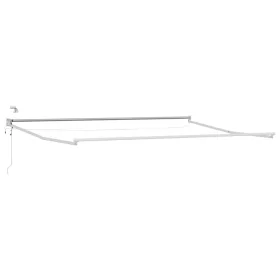    Elektromos kihúzható napellenző keret Fehér 5 x 3 m Alumínium