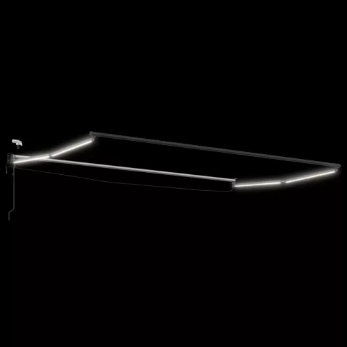  Elektromos kihúzható napellenző keret Antracit 4 × 3 m