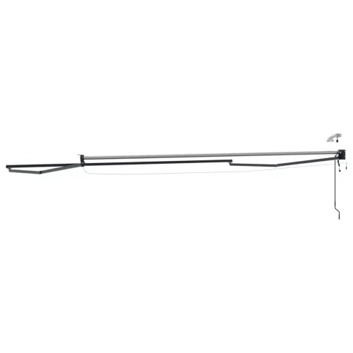  Elektromos kihúzható napellenző keret Antracit 4 × 3 m