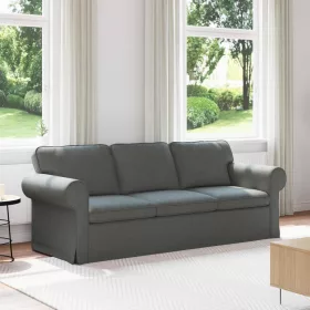  Kanapé Sötétszürke 215 x 82 x 80 cm Fém