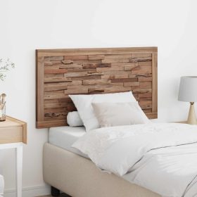    Fejtámla Falra szerelhető Természetes 100 cm Tömör Teakfa