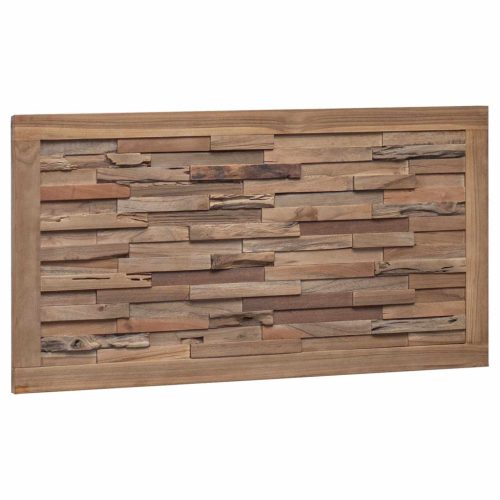  Fejtámla Falra szerelhető Természetes 100 cm Tömör Teakfa