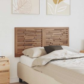    Fejtámla Falra szerelhető Természetes 120 cm Tömör Teakfa