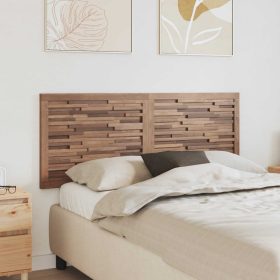    Fejtámla Falra szerelhető Természetes 140 cm Tömör Teakfa