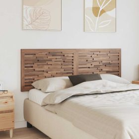    Fejtámla Falra szerelhető Természetes 160 cm Tömör Teakfa