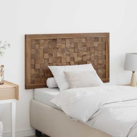    Fejtámla Falra szerelhető Természetes 100 cm Tömör Teakfa