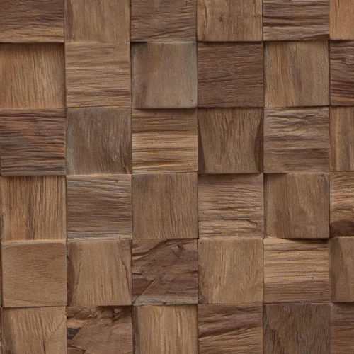  Fejtámla Falra szerelhető Természetes 100 cm Tömör Teakfa