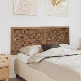    Fejtámla Falra szerelhető Természetes 140 cm Tömör Teakfa