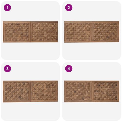  Fejtámla Természetes Szilárd Teak