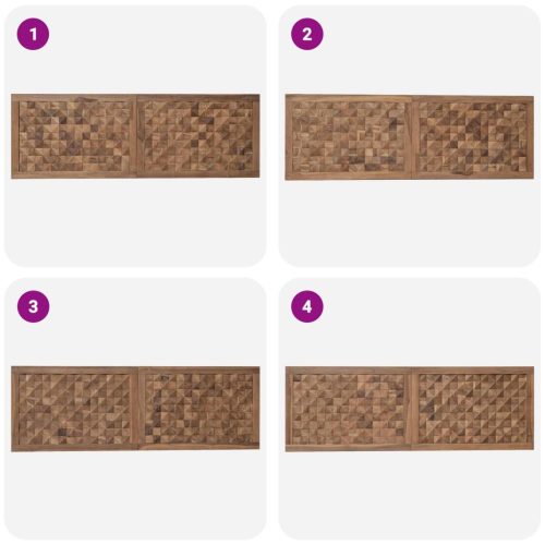  Fejtámla Természetes Szilárd Teak