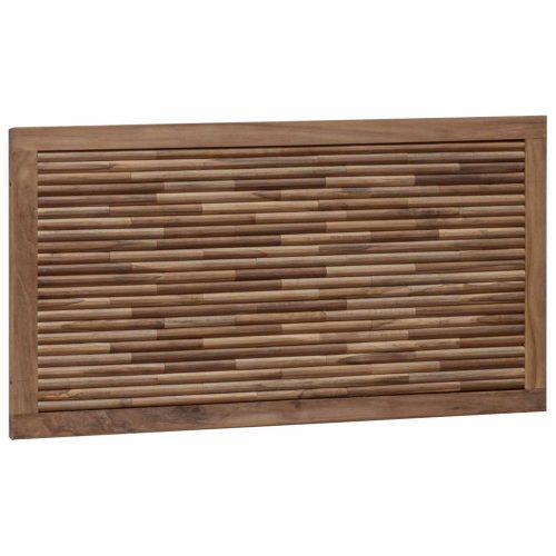  Fejtámla Falra szerelhető Természetes 100 cm Tömör Teakfa