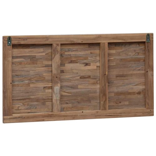  Fejtámla Falra szerelhető Természetes 100 cm Tömör Teakfa