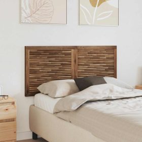    Fejtámla Falra szerelhető Természetes 120 cm Tömör Teakfa