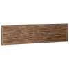  Fejtámla Falra szerelhető Természetes 200 cm Tömör Teakfa