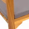  pad Természetes Olaj Bevonat 114 x 46 x 82,5 cm Tömör Akácfa