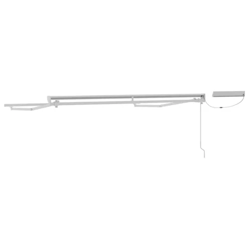  Elektromos kihúzható napellenző keret Fehér 2,5 x 2 m Acél