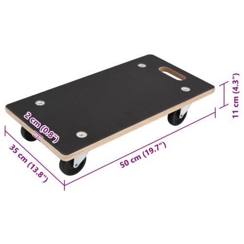  Szállító Targonca 6 pcs Szürke Furnér