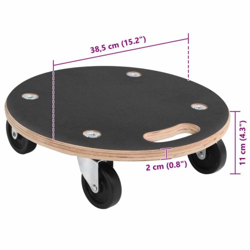  Szállító Targonca 6 pcs Szürke Furnér