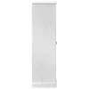 Szekrények fiókkal ajtóval Fehér 55 x 50 x 170 cm Tömör fenyőfa