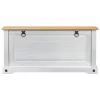  Cipőszekrény Corona Fehér 99 x 32 x 49 cm Tömör fenyőfa