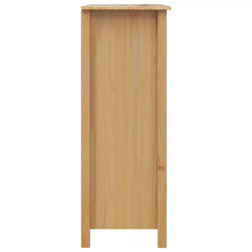  Bor szekrény HILL Méz barna 79.5 x 40 x 107.5 cm Tömör fenyőfa