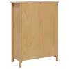  Bor szekrény HILL Méz barna 79.5 x 40 x 107.5 cm Tömör fenyőfa