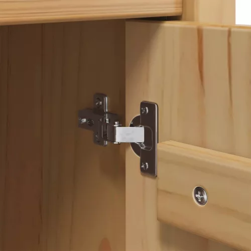  Bor szekrény HILL Méz barna 79.5 x 40 x 107.5 cm Tömör fenyőfa