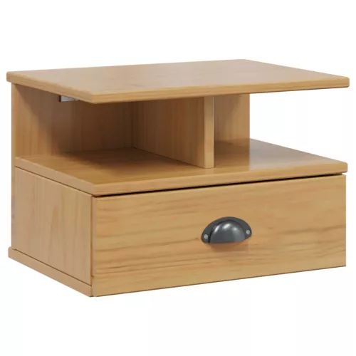  Éjjeliszekrény fiókkal Méz barna 40 x 31 x 27 cm Tömör fenyőfa