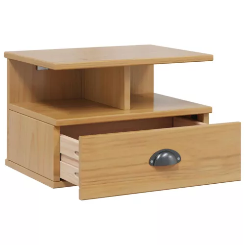  Éjjeliszekrény fiókkal Méz barna 40 x 31 x 27 cm Tömör fenyőfa