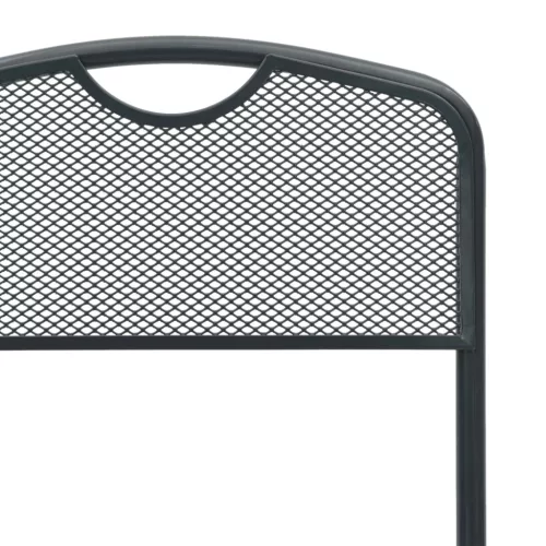  Kerti székek 2 pcs Antracit 52,5 x 46 x 82 cm Vas