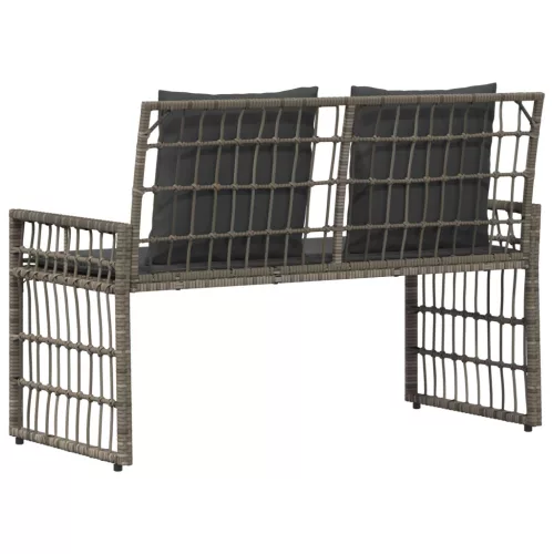  Kerti pad Egyszínű Szürke és sötétszürke 116 x 55 x 82 cm
