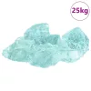  Kerti Kövek Türkiz 12 cm Üveg