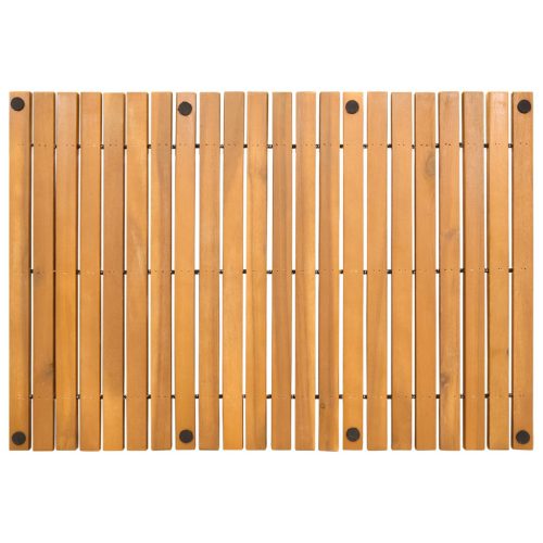  Fürdőszoba szőnyeg Egyszínű Barna 60 x 40 cm faszínű