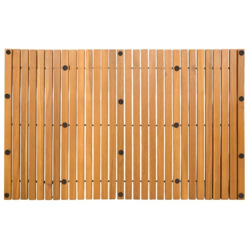  Fürdőszoba szőnyeg Egyszínű Barna 80 x 50 cm faszínű