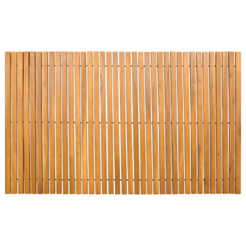  Fürdőszoba szőnyeg Egyszínű Barna 100 x 60 cm faszínű