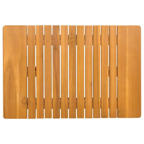  Fürdőszoba szőnyeg Egyszínű Barna 59 x 40 cm faszínű